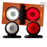 2 x LED Mini Neon Luminile de Pozitie Lung Lampa Remorca Camioane 12V