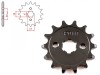 Pinion Transmisie Fata Moto Revo 420 14T, Distanta gauri 30mm, Grosime 6mm