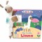 Lama Mea Dragalasa in Cutie - animalut de plus si carticica in limba engleza