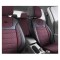 Set Huse Scaune Auto pentru Mazda CX-4 - Panda Prestige, Negru-Visiniu, 11 piese