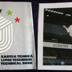 UNIVERSIADA '81 BUCURESTI - cartea tehnica, album ilustrat 1981, arene, program