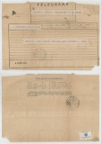 Romania, Oficiul Telegrafic, Telegrama, 1915