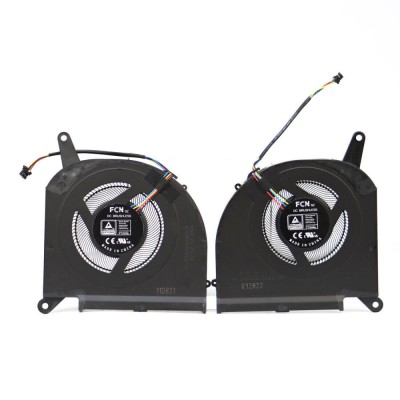 Set coolere Laptop, Gigabyte Aorus 15P, KB, RX5L, RX5LVC, an 2021, pentru placa video RTX3070, DFSCK22D05883Q, DFSCM22716392Q, 12V, 1A foto