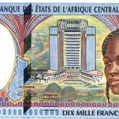 Statele Africii Centrale 10 000 Franci (P) Chad 2000 P-605P UNC