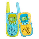 Statie walkie talkie copii, 0.5 w, ecran led, 22 canale, T-388