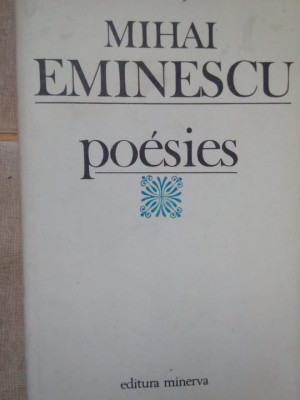 Mihai Eminescu - Poesies (editia 1989) foto