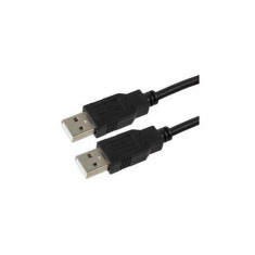 Cablu de date , Gembird , USB 2.0 A tata/USB 2.0 A tata , 1.8 m, Negru