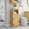 vidaXL Dulap de baie &bdquo;Corona&rdquo;, 45x33x110 cm, lemn masiv de pin 4013402