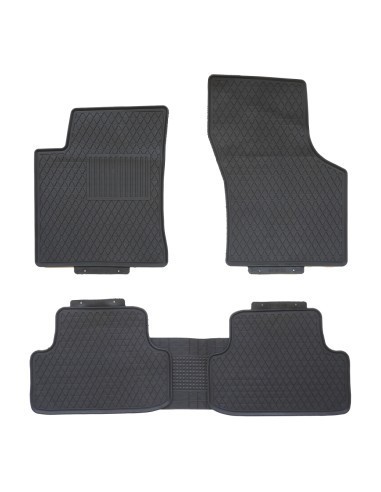 Set covorase auto din cauciuc Seat Leon MK3 (2012-2020)