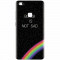 Husa silicon pentru Huawei P10 Lite, Black Is Not Sad