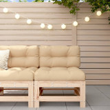 Canapea de mijloc pentru gradina, lemn masiv de pin GartenMobel Dekor, vidaXL