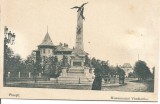 @carte postala -PRAHOVA-Ploiesti-Monumentul Vanatorilor, Necirculata, Printata