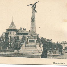 @carte postala -PRAHOVA-Ploiesti-Monumentul Vanatorilor