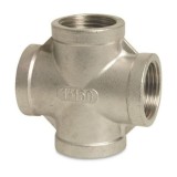 Fiting Inox Filetat, Cruce Inox V4A, 2 Tolli