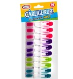 Cumpara ieftin Set carlige de rufe Silicon 10 Set, MIsavan 2721, multicolore