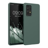 Husa Kwmobile pentru Samsung Galaxy A53 5G, Silicon, Verde, 57808.171, Carcasa