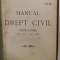 MANUAL DE DREPT CIVIL , PARTEA ULTIMA ( ART. 1533 - 1914 C. CIV .) , 1921