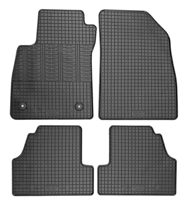 Set covorase auto din cauciuc Opel Mokka 2012-2016; Chevrolet Trax 2013-2022, Negre