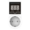 Priza Programabila Techstar&reg; , Digital Timer, 240V, 10A, Timp/Temperatura, Termostat, Senzor Temperatura, Pentru sera, terariu, acvariu, germinare, in, 1