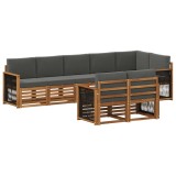 vidaXL Seturi de canapele Lemn Solid de Acacia 3384503
