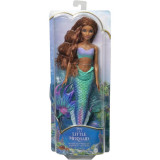 Papusa mica Sirena, Disney Princess, Ariel, HLX08