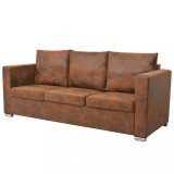 Gossi canapea cu 3 locuri, 191 x 73 x 82 cm, velur