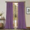 Draperie din catifea cu rejansa din bumbac tip fagure, Madison, 150x210 cm, densitate 700 g/ml, Violet, 1 buc