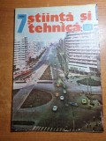 Stiinta si tehnica iulie 1988-metroul bucurestean,sahul si lingvistica,