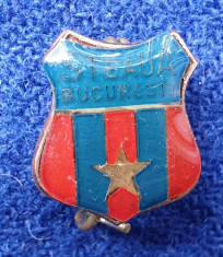 Insigna Sport - Fotbal Club STEAUA Bucuresti varianta 1970 alama email - SUPERBA foto