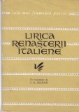 Lirica Renaşterii italiene ( Colecţia CELE MAI FRUMOASE POEZII )