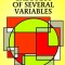 Advanced Calculus of Several Variables