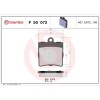 Placute frana Mercedes Clasa C (W203) 05.00-12.07, Clasa C Coupe (Cl203) 03.01-06.11, Clasa CLC (Cl203) 05.08-06.11, Clk (C209) 05.02-03.10, Clk Cabr, BREMBO