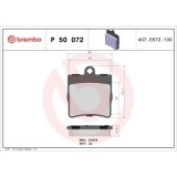 Placute frana Mercedes Clasa C (W203) 05.00-12.07, Clasa C Coupe (Cl203) 03.01-06.11, Clasa CLC (Cl203) 05.08-06.11, Clk (C209) 05.02-03.10, Clk Cabr