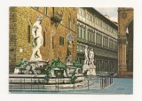 FA39 -Carte Postala- ITALIA - Firenze, Piazza Signoria , necirculata