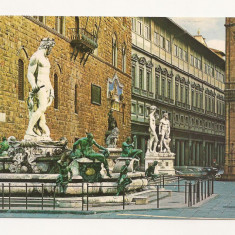 FA39 -Carte Postala- ITALIA - Firenze, Piazza Signoria , necirculata