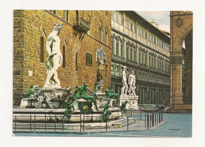 FA39 -Carte Postala- ITALIA - Firenze, Piazza Signoria , necirculata foto