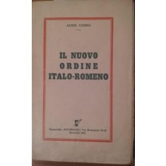 IL NUOVO ORDINE ITALO - ROMENO