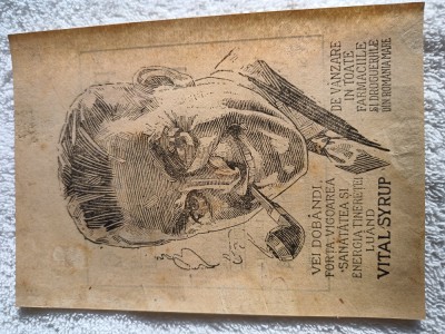 Reclama ,,VYTAL SYRUP ,, VIGOARE ,SANATATE, PATEFOANE PLACI -Viata ROMANEASCA foto