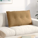 vidaXL Perna pentru spate Maro 80 x 50 cm Țesătură din corduroy 42014726