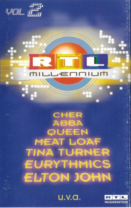 Caseta RTL Millennium - Die Megastars Des Jahrtausends, originala, holograma