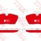 Set placute frana,frana disc BMW Seria 1 (E87) (2003 - 2013) TRW GDB1611DTE