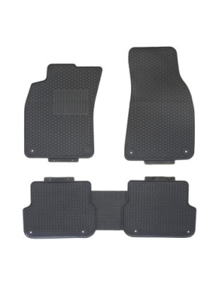 Set covorase auto din cauciuc pentru Audi A6 (C6) (2004-2011) foto