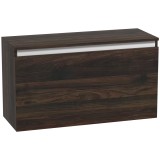 HOMCOM Noptiera Suspendată cu Montare pe Perete și Sertar de Depozitare, 80x30x45 cm, Maro | Aosom Romania