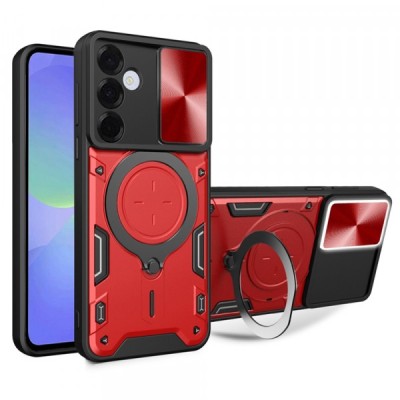 Husa pentru Samsung Galaxy A36 A366, Techsuit, CamGuard Pro, Rosie foto