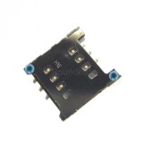 Conector pentru cartela SIM LG E900 Optimus 7, piesa de schimb suport card SIM HR5