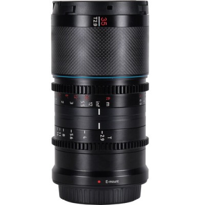 Obiectiv Manual Sirui Saturn 35mm T2.9 FF Anamorphic 1.6x Carbon Fiber foto