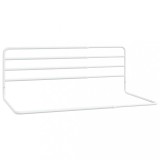 Cumpara ieftin Balustrada de protectie pat copii, alb, (76-137)x55 cm, fier