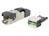 Mufă RJ45 Cat 6a Ecranat 8p8c 5-9mm