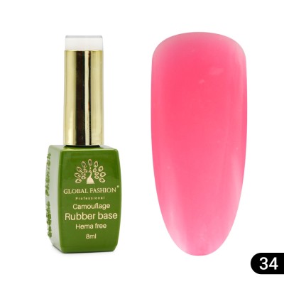 Bază de unghii Camouflage, fără Hema, 8 ml 34 foto