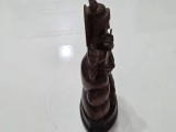 Statueta vintage Krishna cantand la flaut